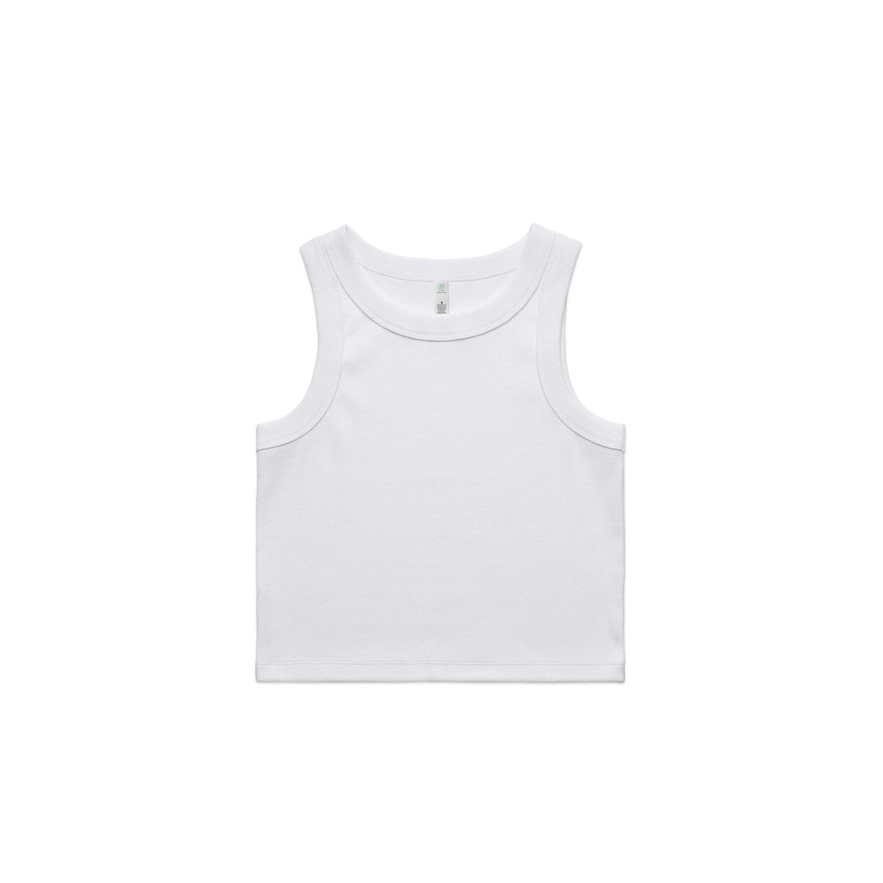 ORGANIC RIB CROP TANK