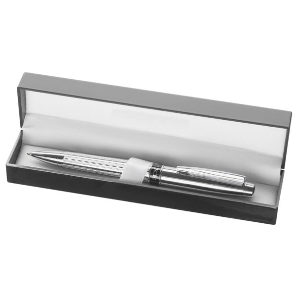 Single Pen Gloss Black Plastic Box