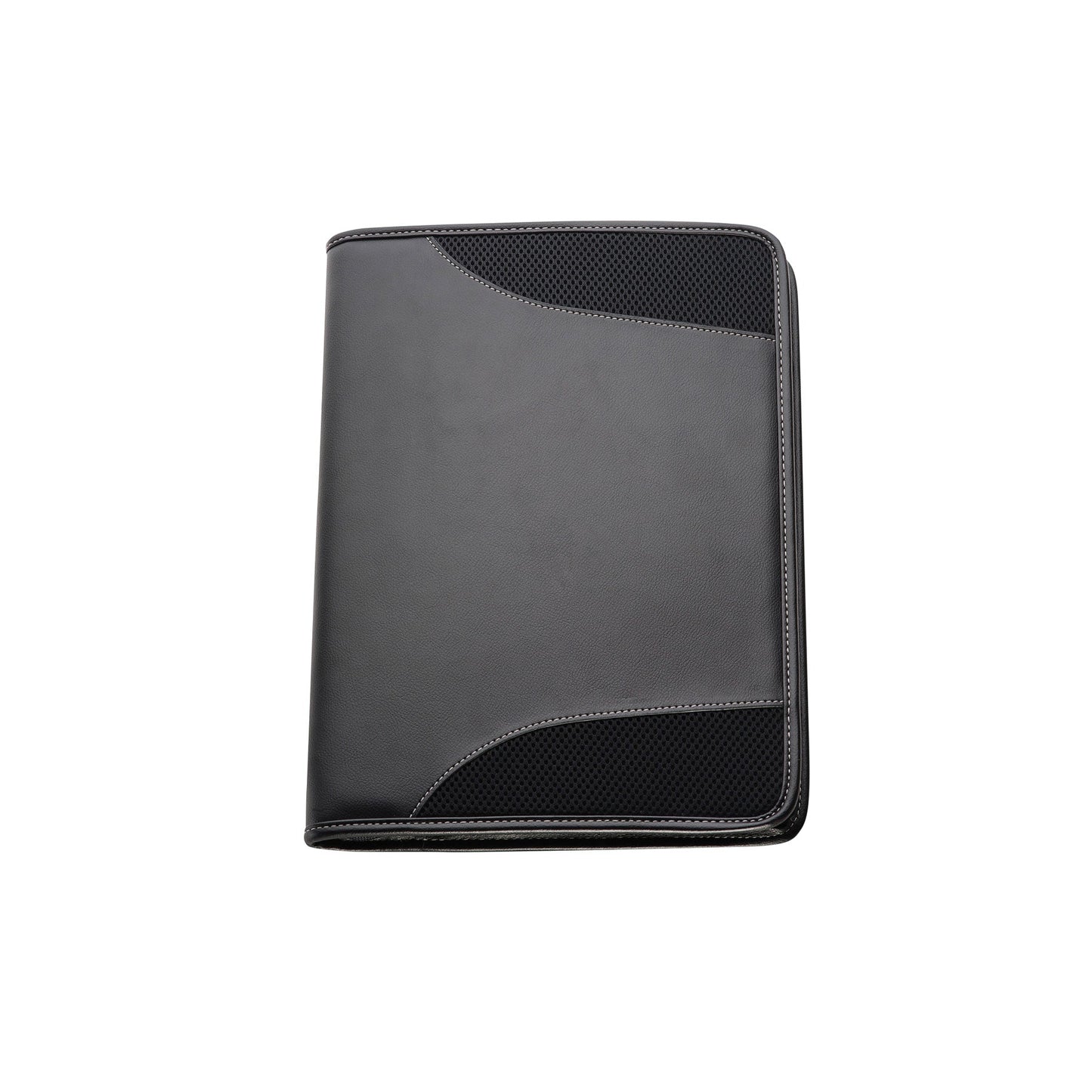 A4 Non-Leather Compendium - Black