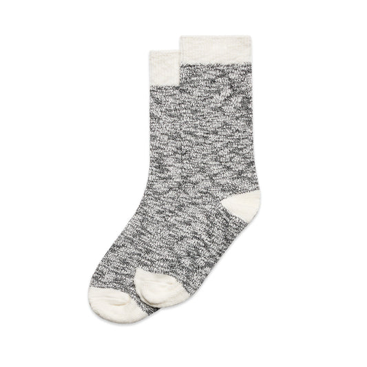 SLUB SOCKS (2PK)