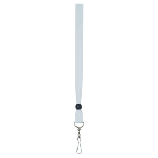 Ribbon Lanyard - White