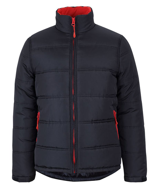 JB's PUFFER CONTRAST JACKET