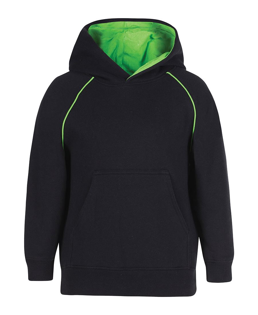 JB's CONTRAST FLEECY HOODIE - KIDS