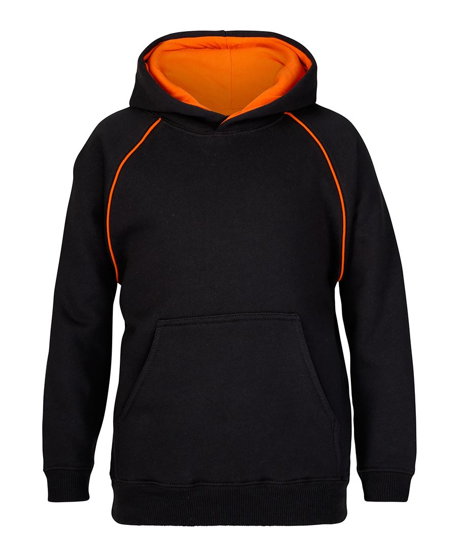 JB's CONTRAST FLEECY HOODIE - KIDS
