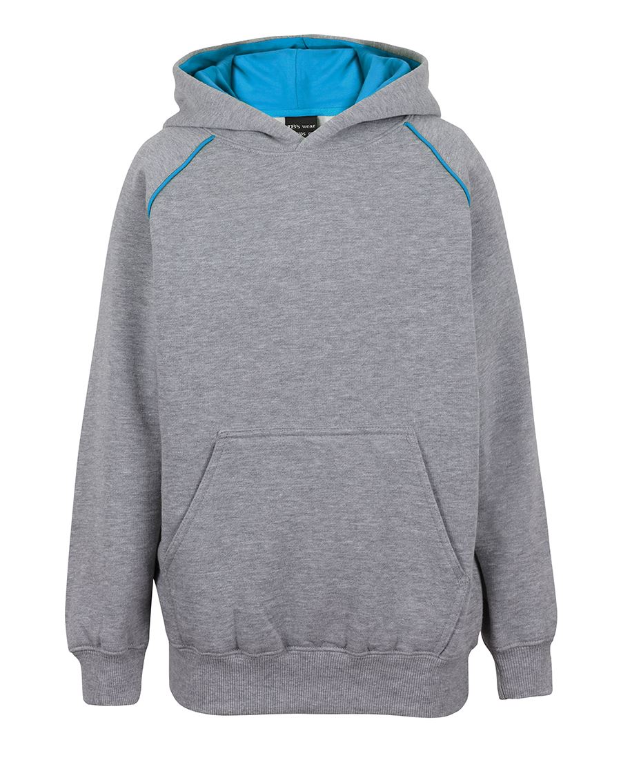 JB's CONTRAST FLEECY HOODIE - KIDS