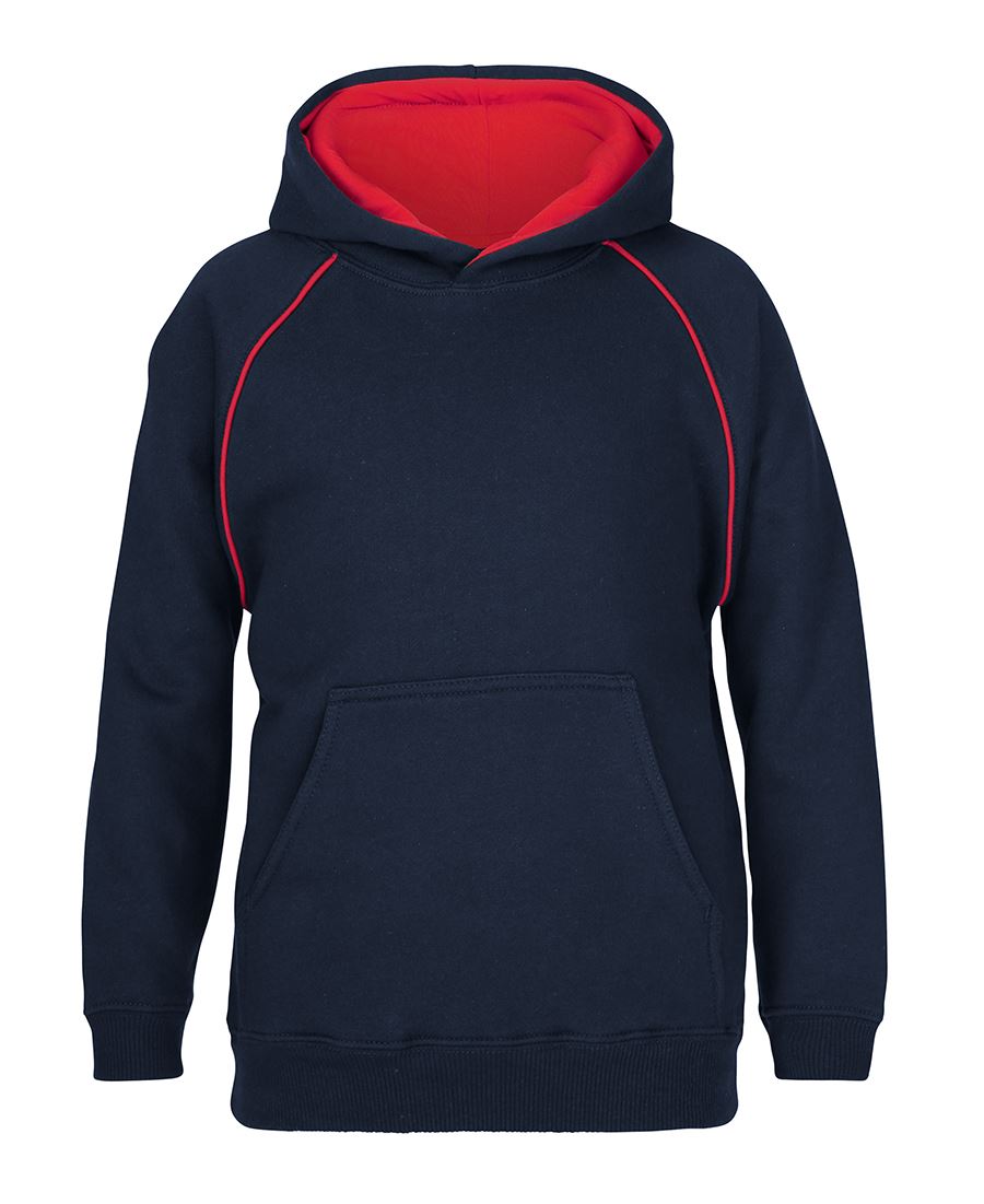 JB's CONTRAST FLEECY HOODIE - KIDS