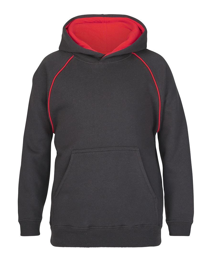 JB's CONTRAST FLEECY HOODIE - KIDS