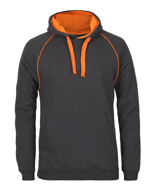 JB's CONTRAST FLEECY HOODIE