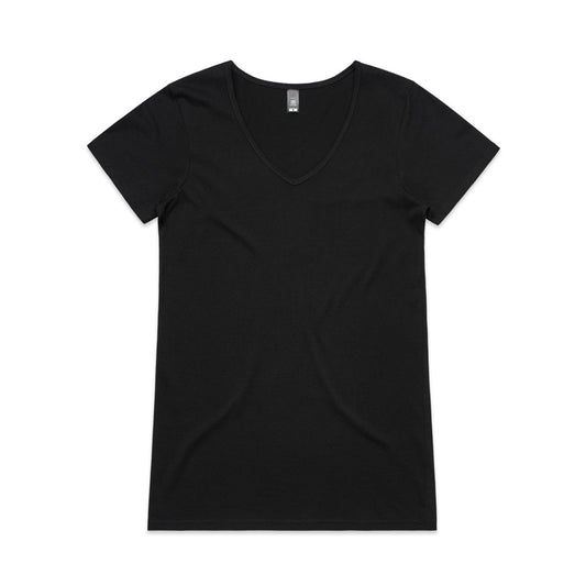 BEVEL V NECK TEE