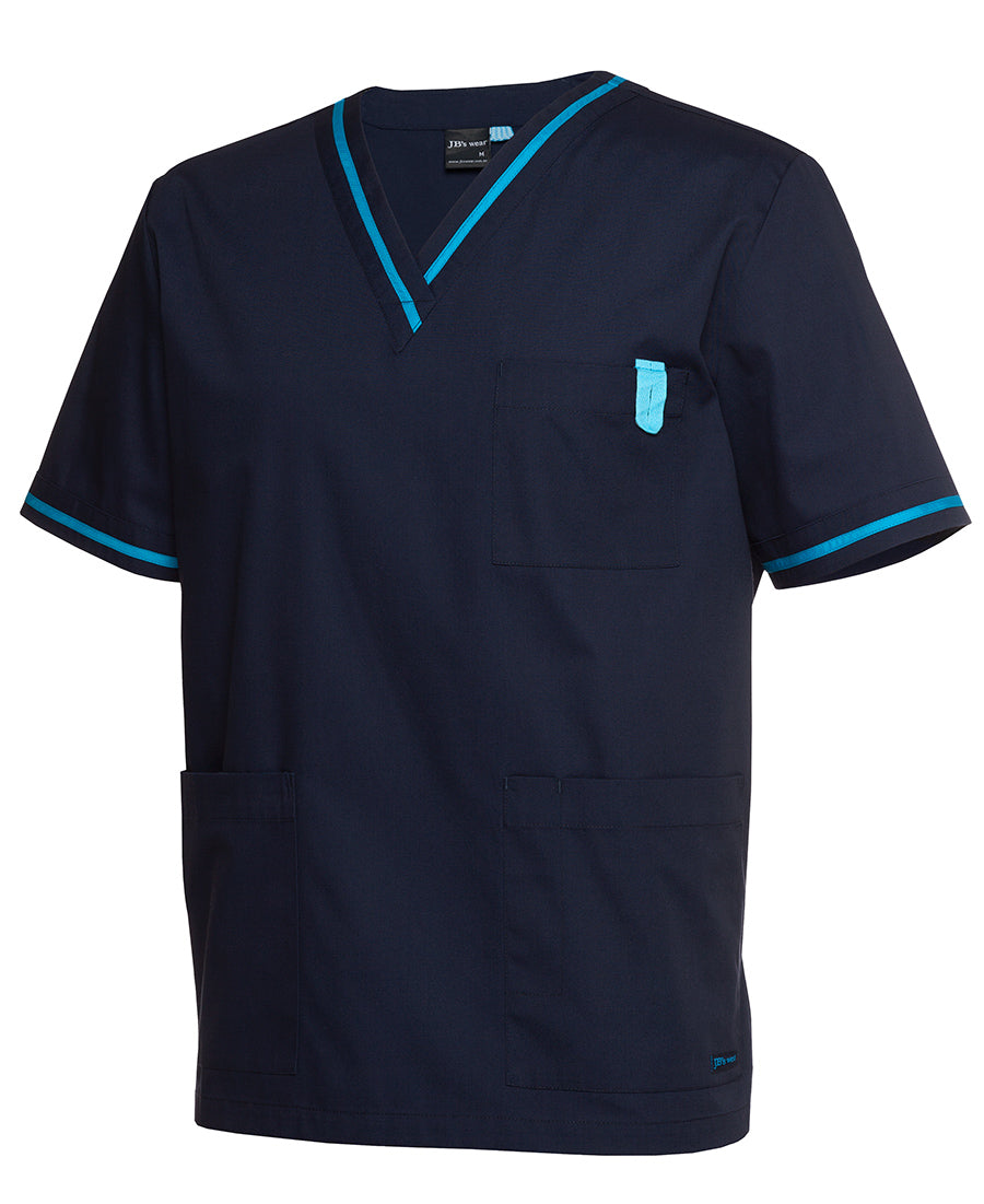 JB's CONTRAST UNISEX SCRUBS TOP