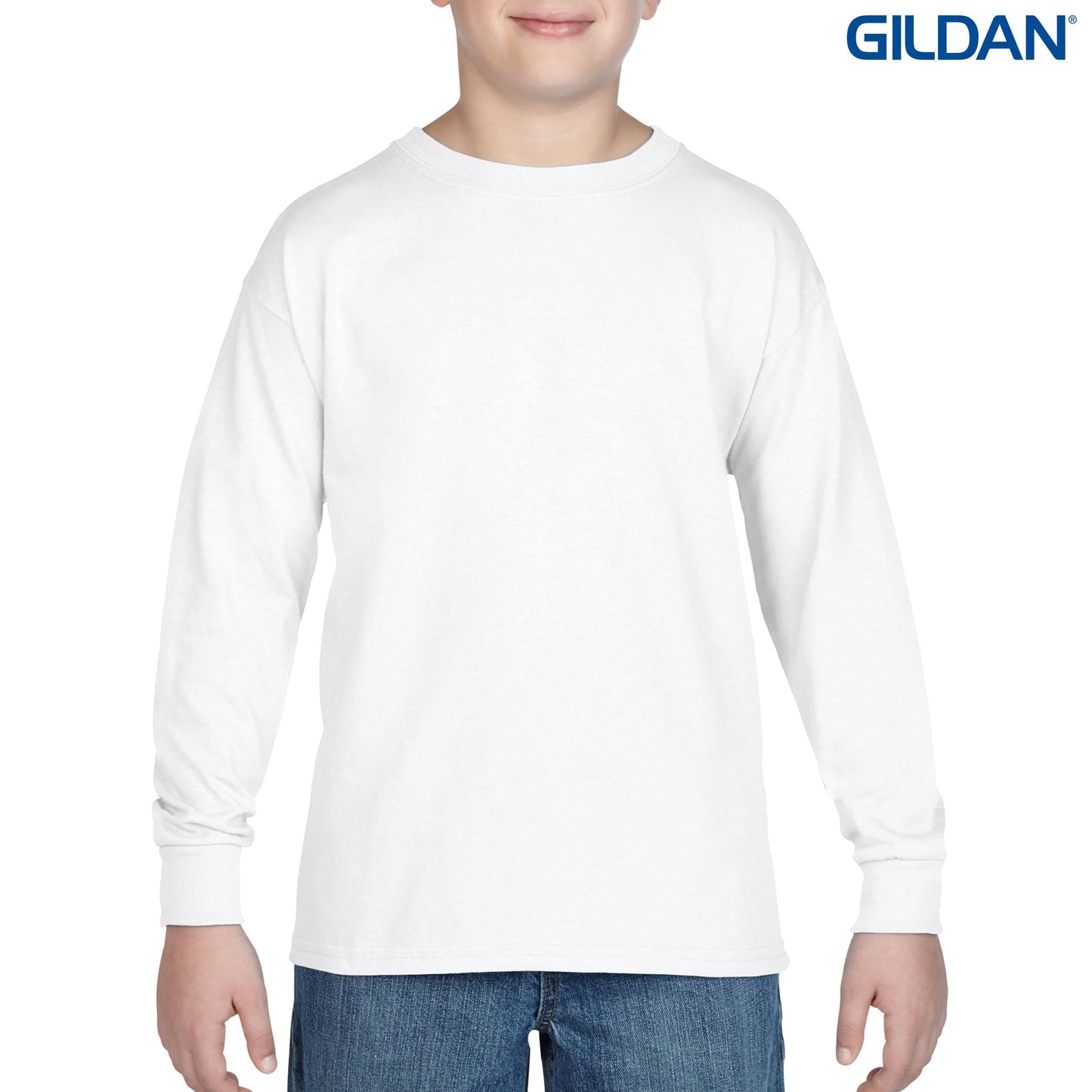 Gildan Heavy Cotton Youth Long Sleeve T-Shirt