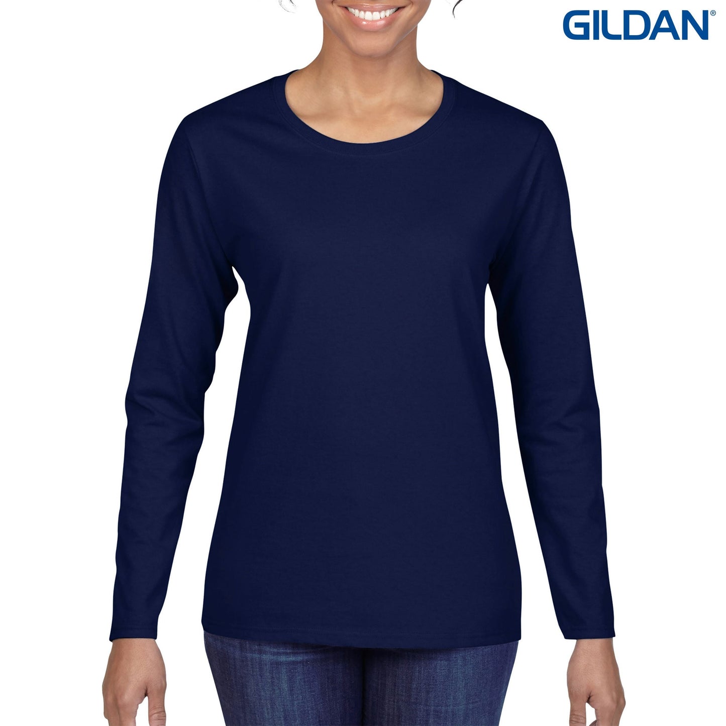 Gildan Heavy Cotton Ladies Long Sleeve T-Shirt