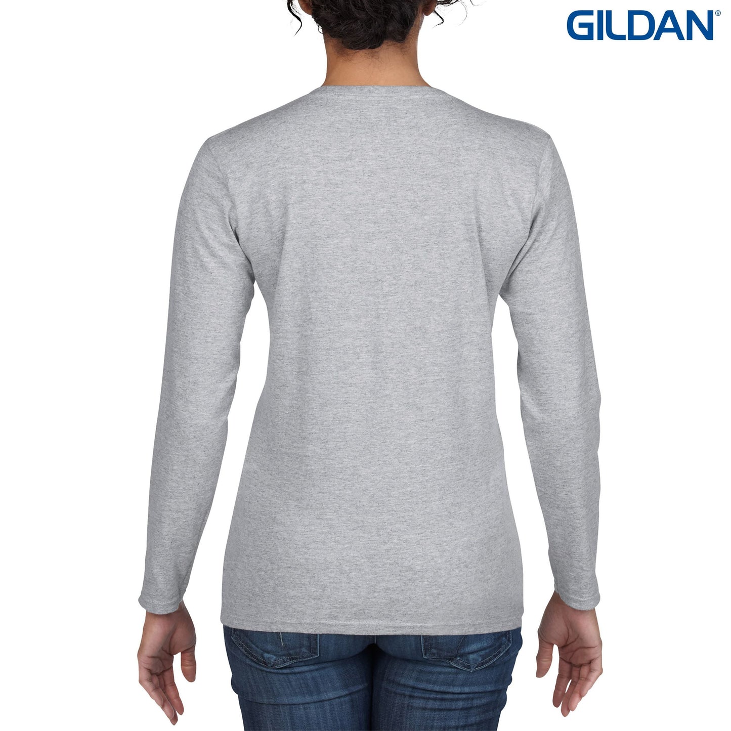 Gildan Heavy Cotton Ladies Long Sleeve T-Shirt