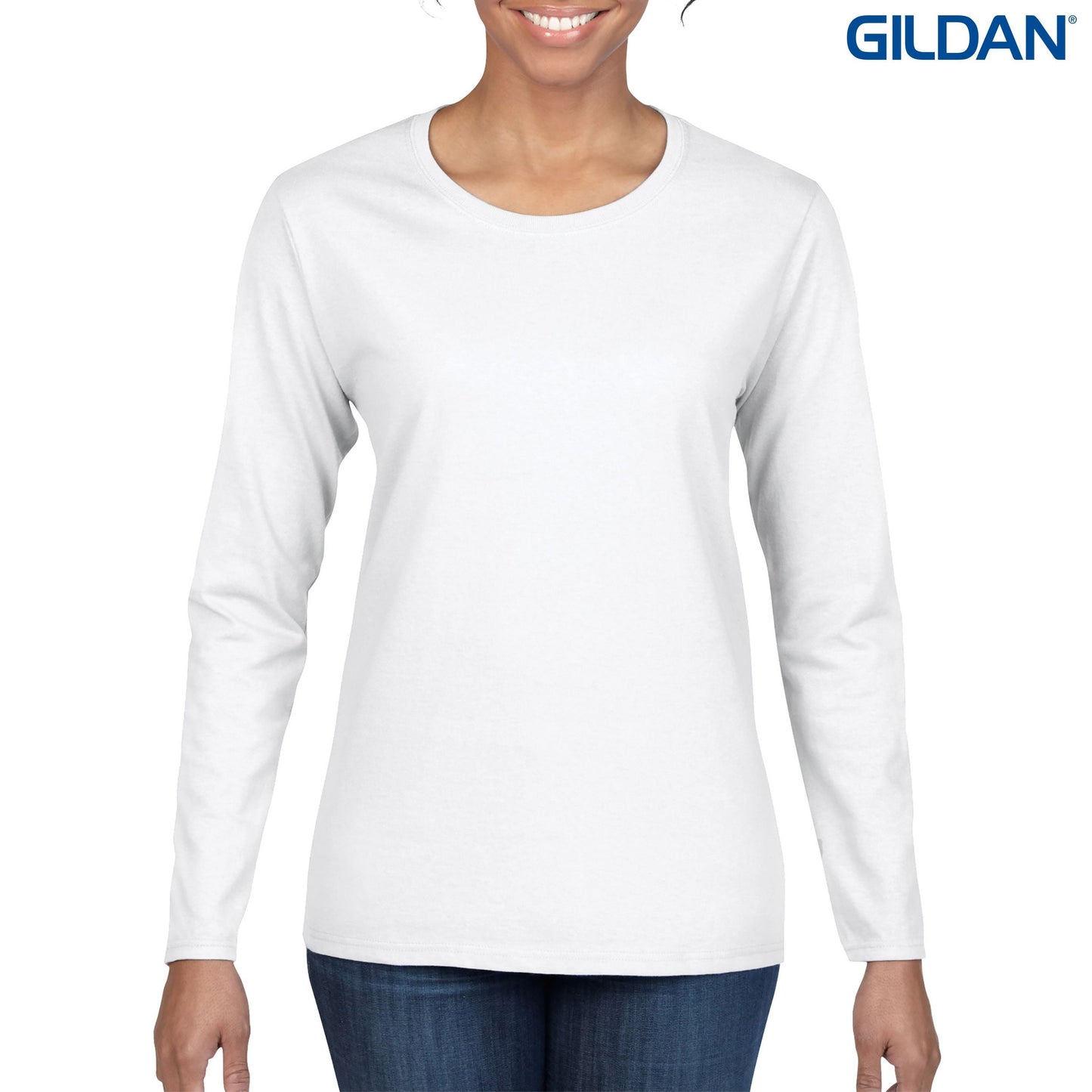 Gildan Heavy Cotton Ladies Long Sleeve T-Shirt