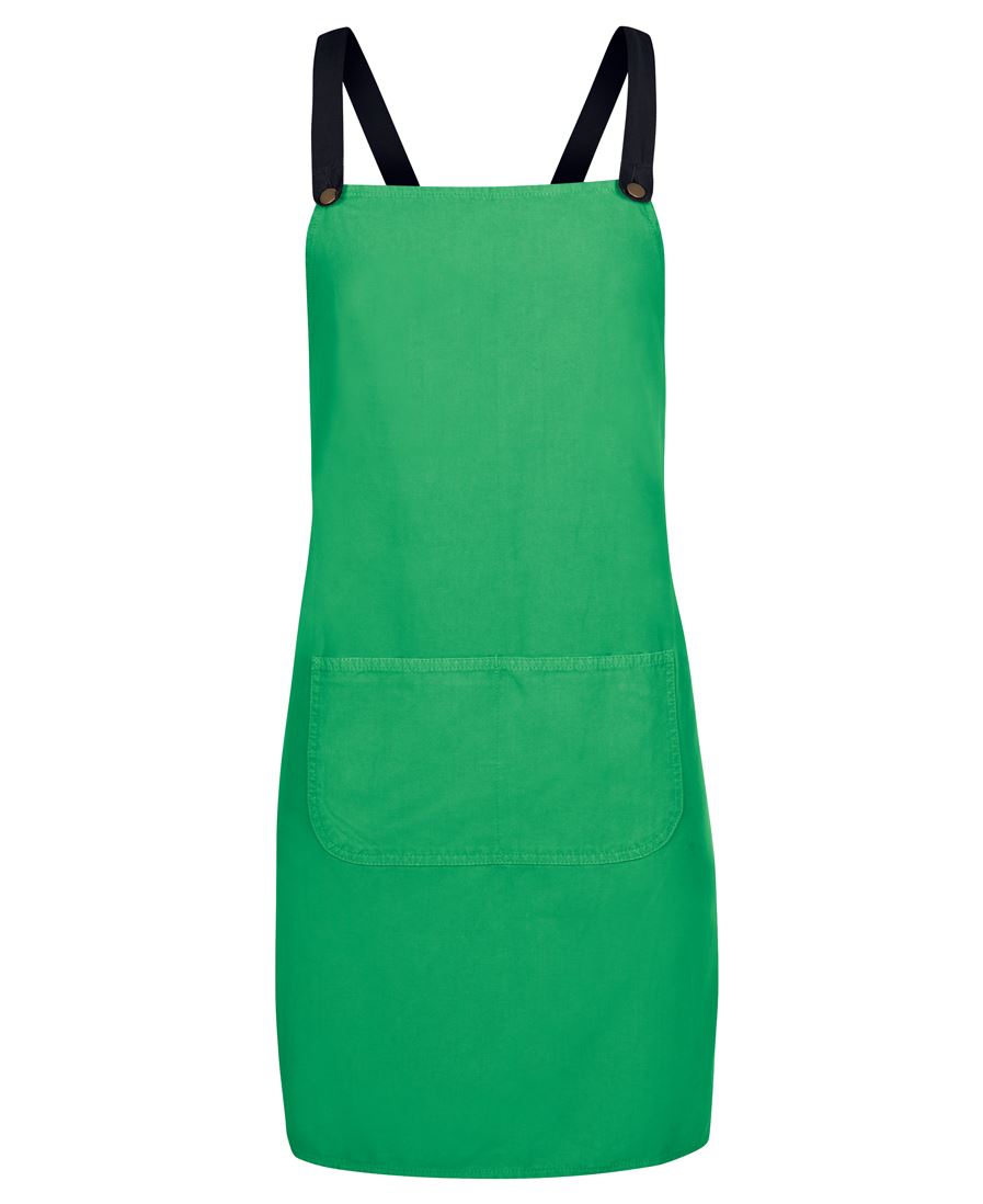 JB's CROSS BACK CANVAS APRON (WITHOUT STRAP)