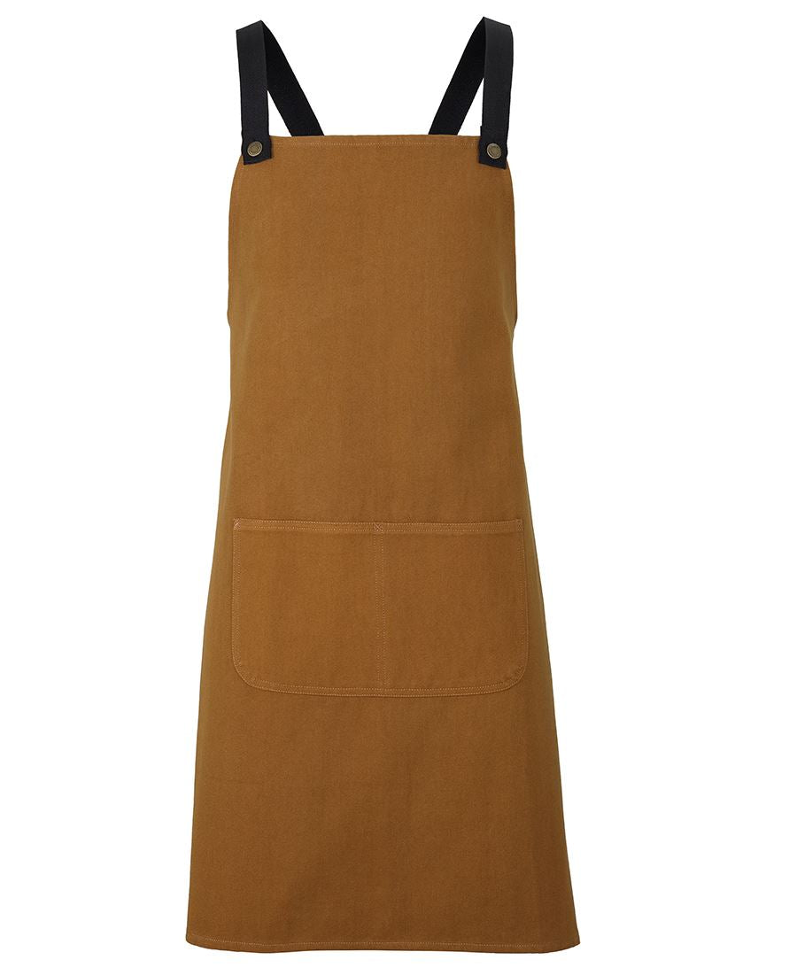 JB's CROSS BACK CANVAS APRON (WITHOUT STRAP)