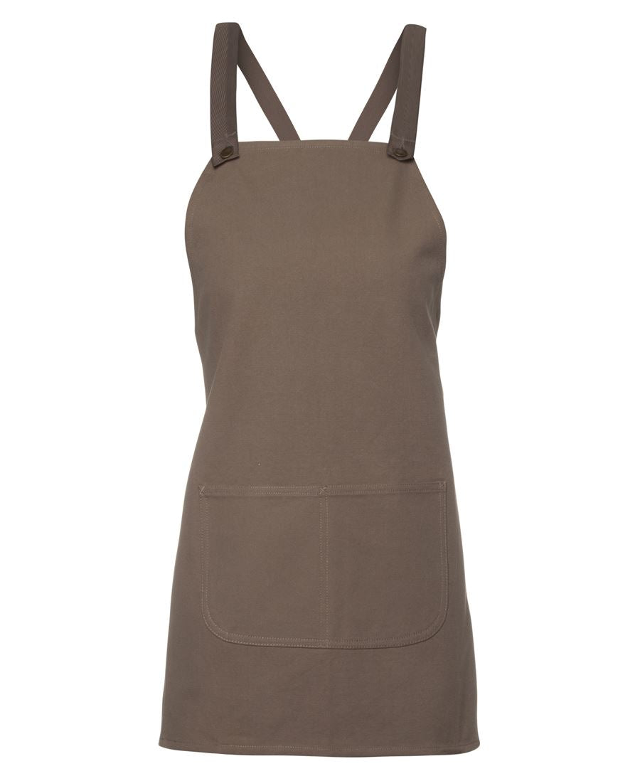 JB's CROSS BACK 65x71 BIB CANVAS APRON (WITHOUT STRAP)