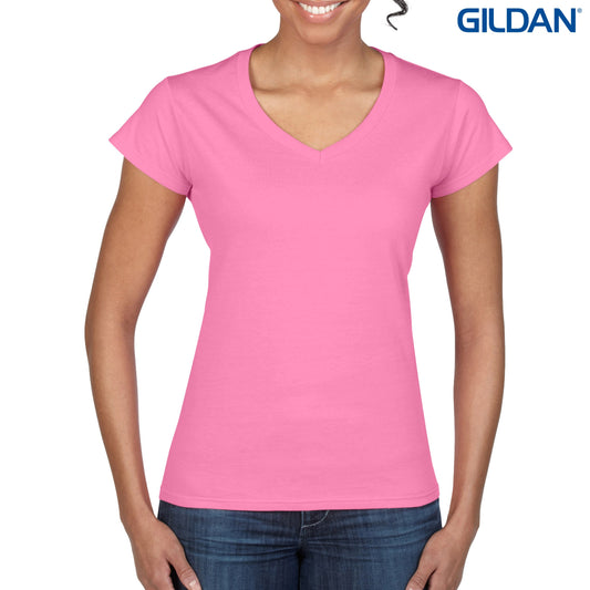 Gildan Softstyle Ladies V-Neck T-Shirt