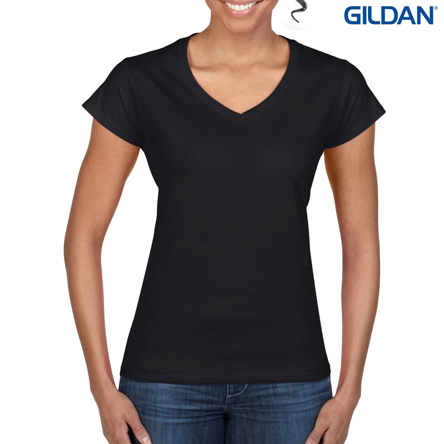 Gildan Softstyle Ladies V-Neck T-Shirt