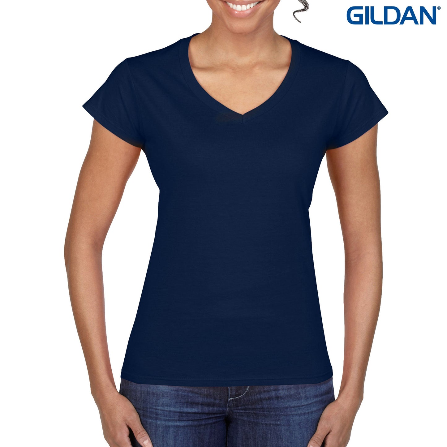 Gildan Softstyle Ladies V-Neck T-Shirt