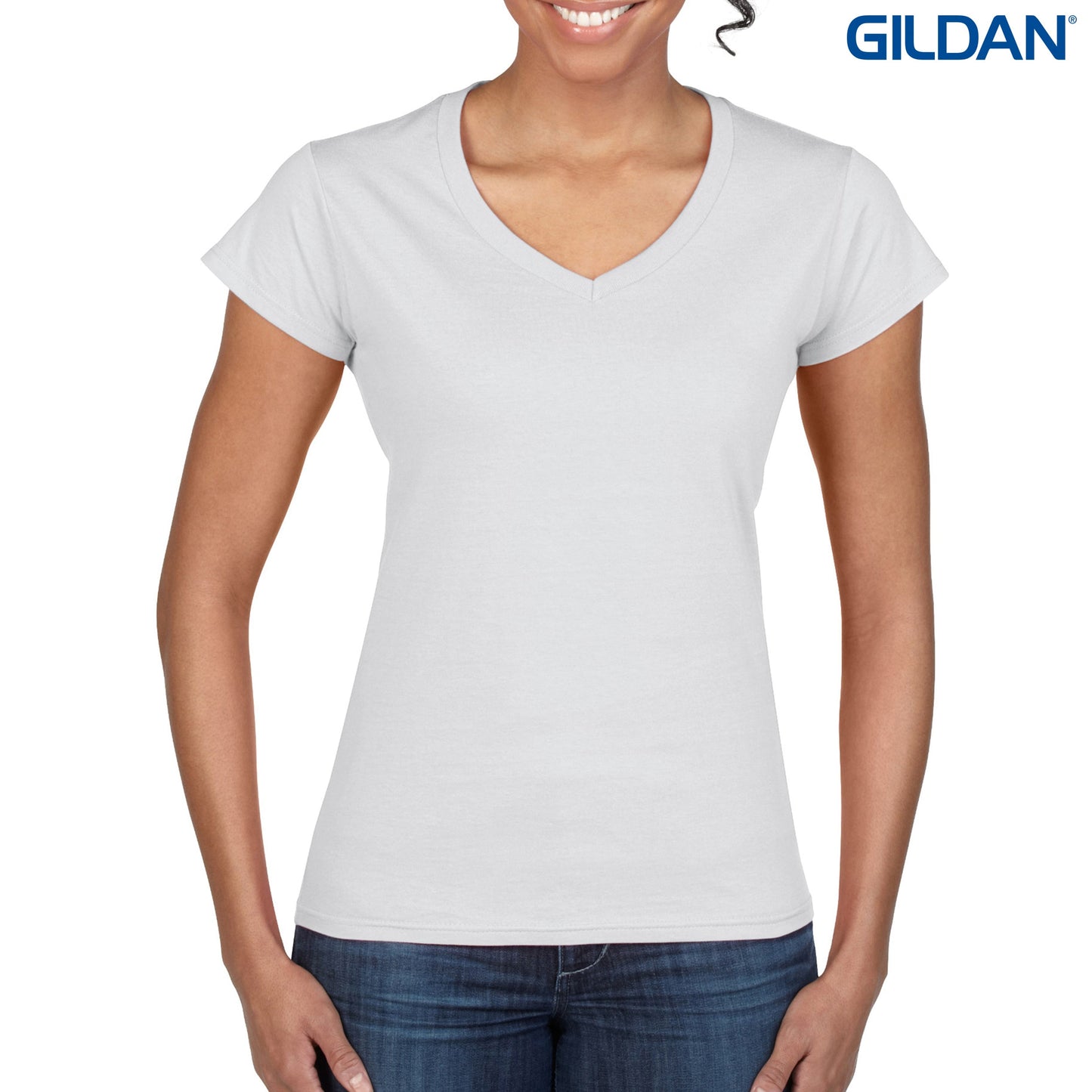 Gildan Softstyle Ladies V-Neck T-Shirt