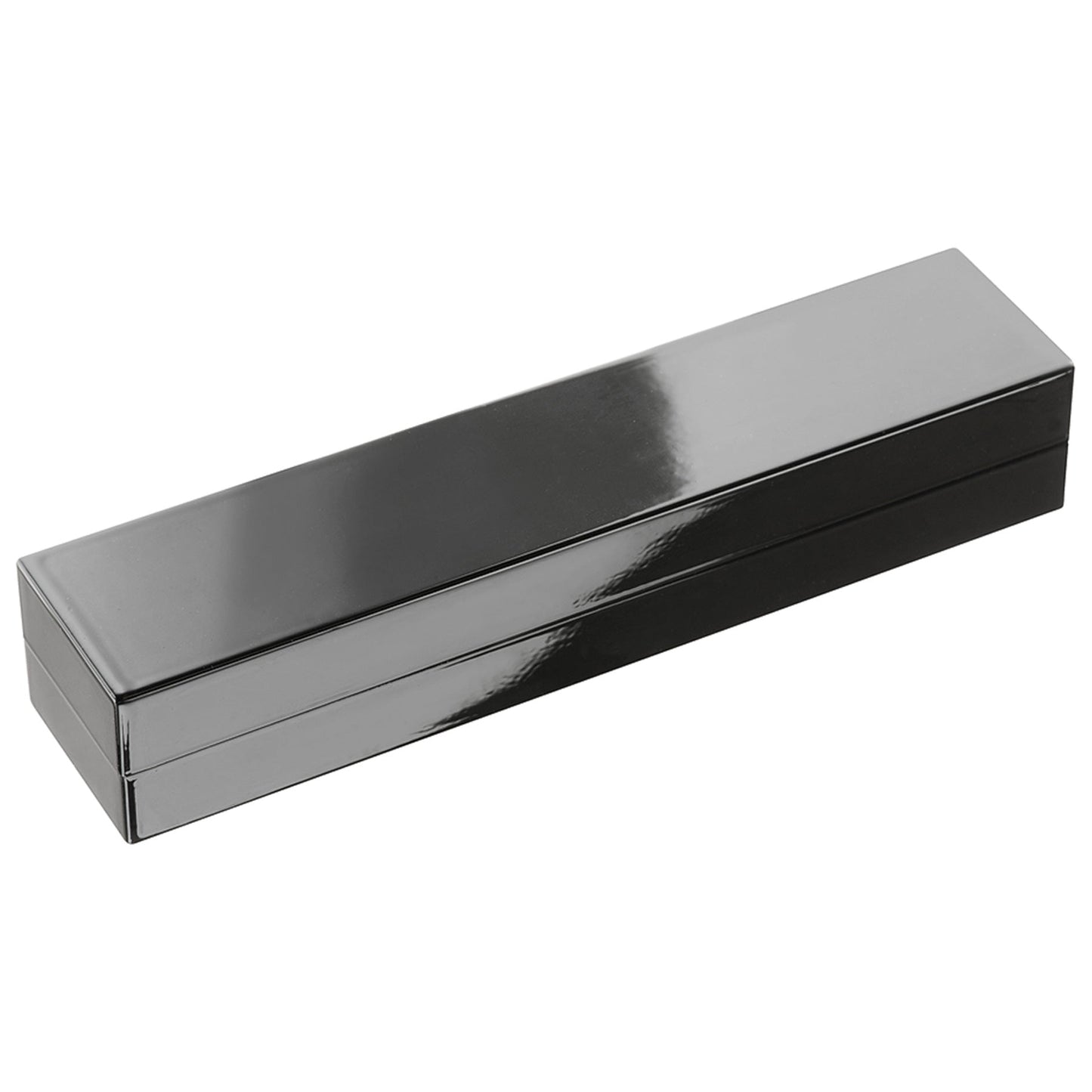 Single Pen Gloss Black Plastic Box