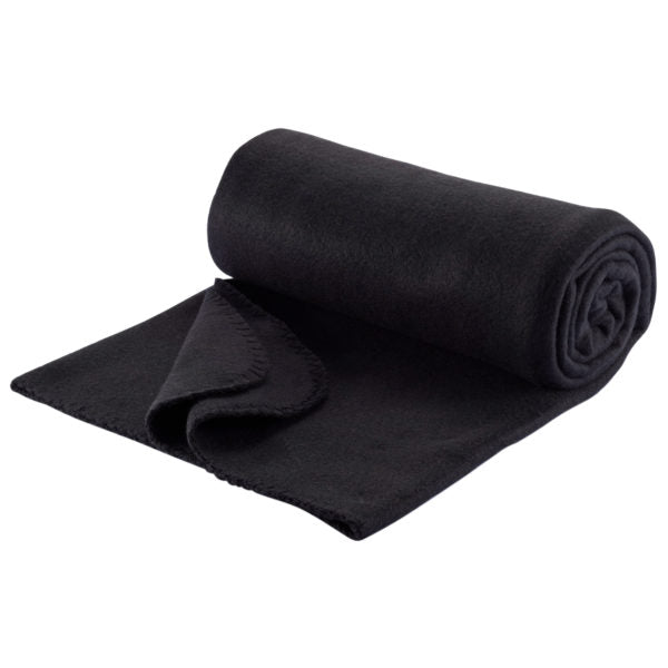 Polar Fleece Travel Rug - Black