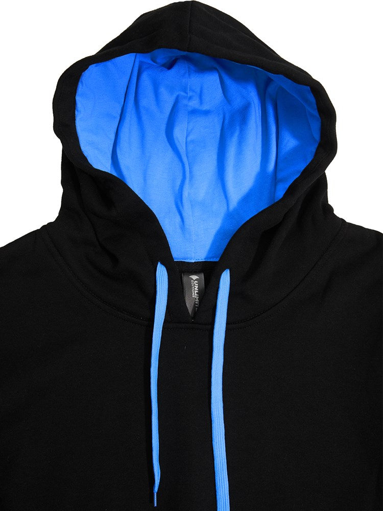 Crew Contrast Adults Hoodie
