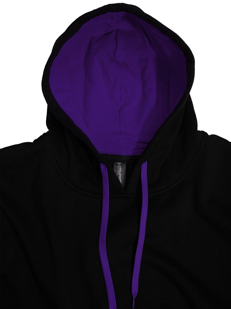 Crew Contrast Adults Hoodie