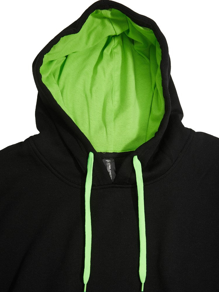 Crew Contrast Kids Hoodie