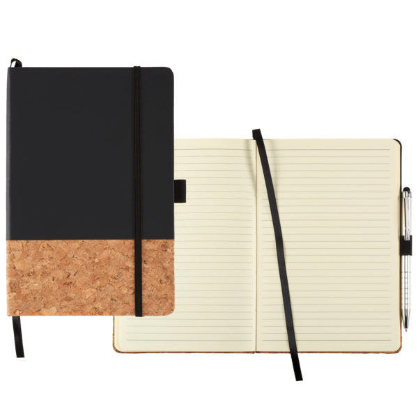 Lucca Hard Bound JournalBook - Black