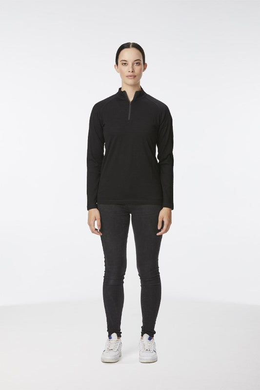 Milford Womens Merino 1/2 zip sweater