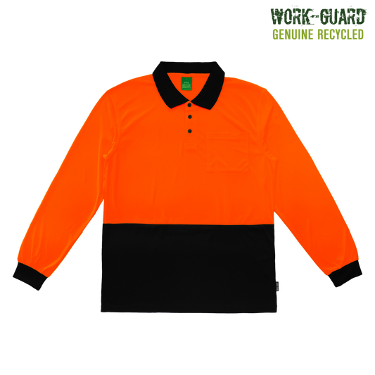 Workguard Recycled Hi Vis LS Polo