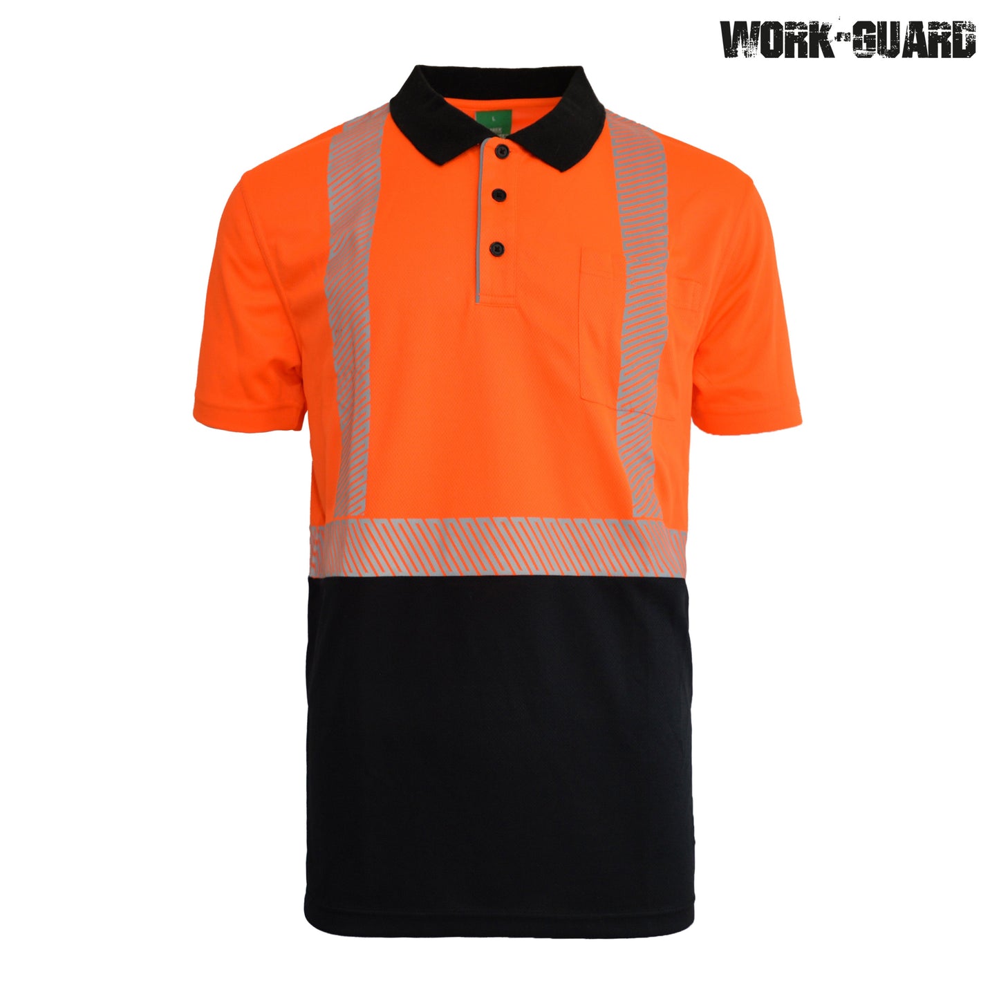 Workguard Recycled Hi Vis SS D/N Polo