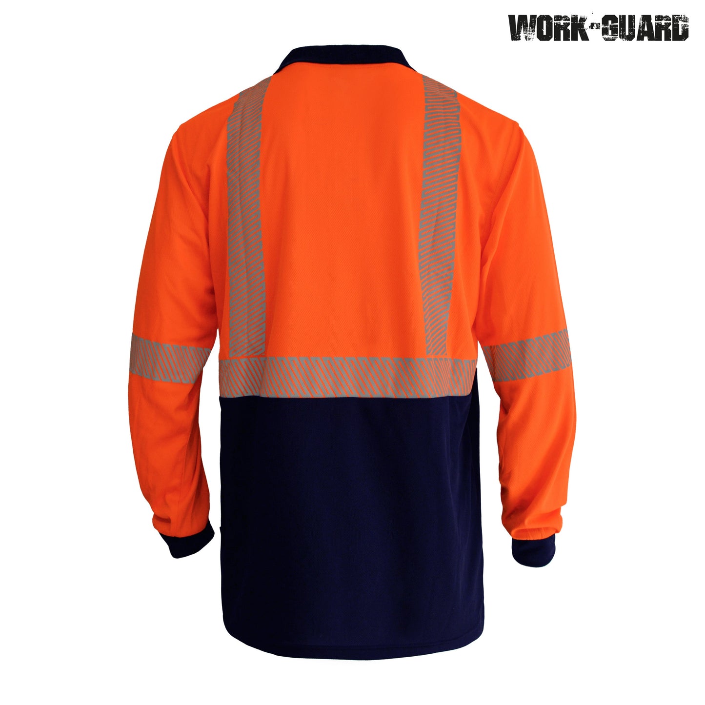 Workguard Recycled Hi Vis LS D/N Polo
