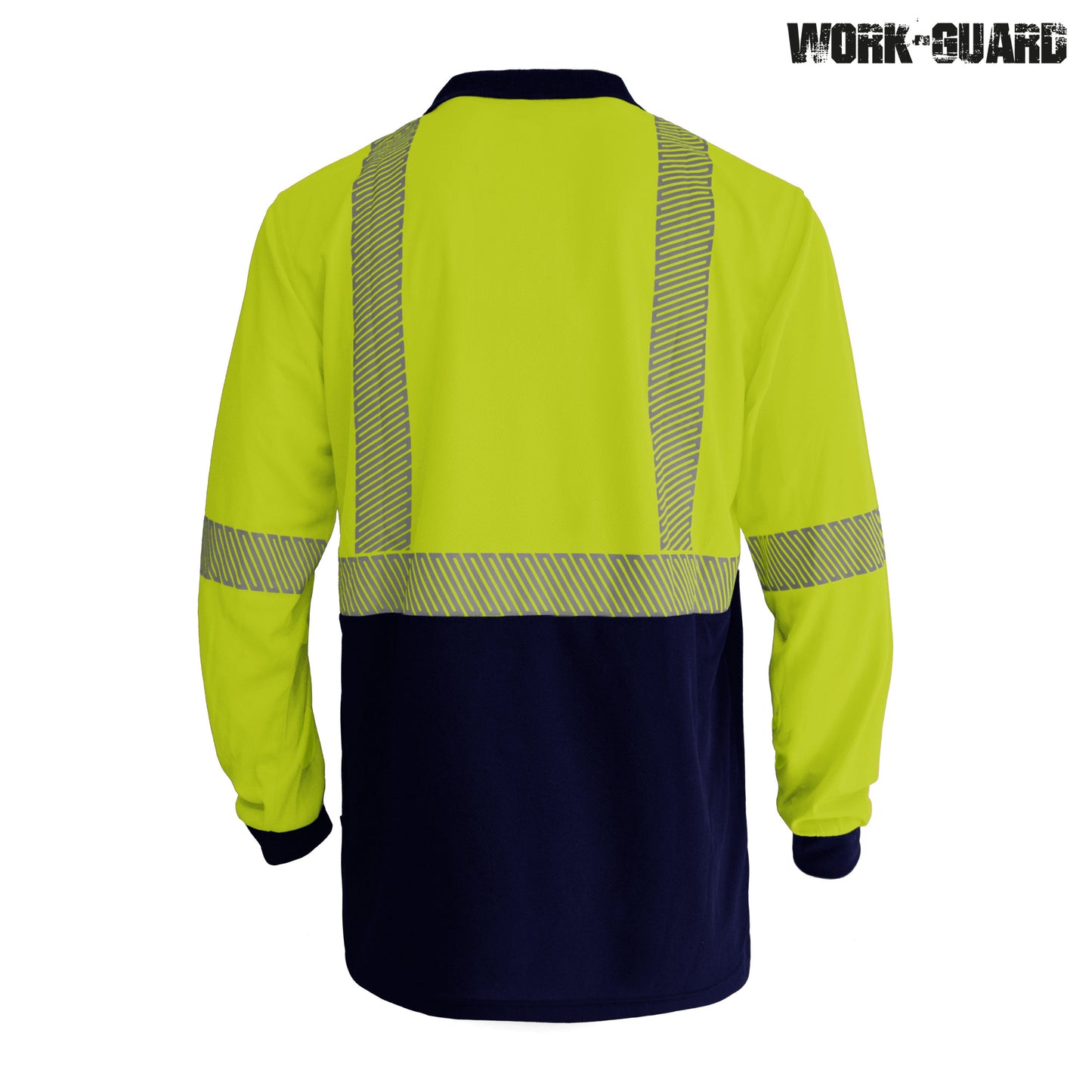 Workguard Recycled Hi Vis LS D/N Polo