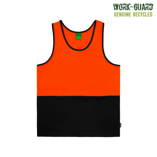Workguard Recycled Hi Vis Singlet