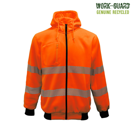 Workguard Recycled PET Zipped D/N Hoody