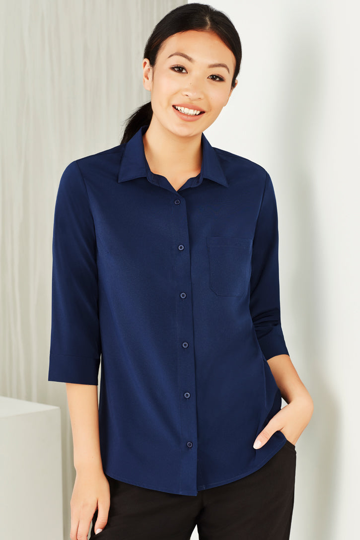 Florence Womens 3/4 Sleeve Shirt - In More Beautiful Colors