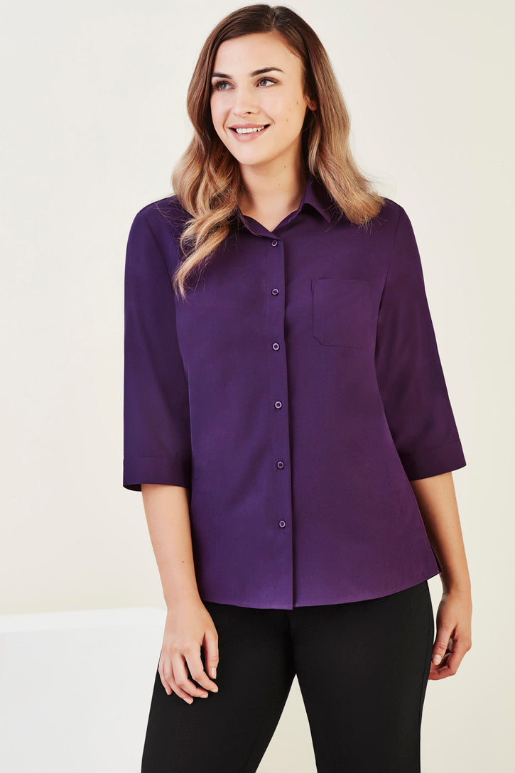 Florence Womens 3/4 Sleeve Shirt - In More Beautiful Colors