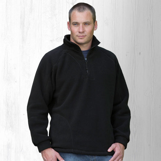 Detailed Polar Fleece Pullover