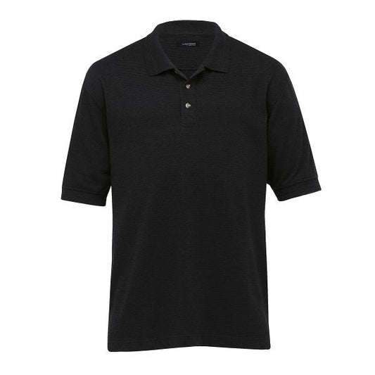 Jacquard Ottoman Balmoral Polo - Mens