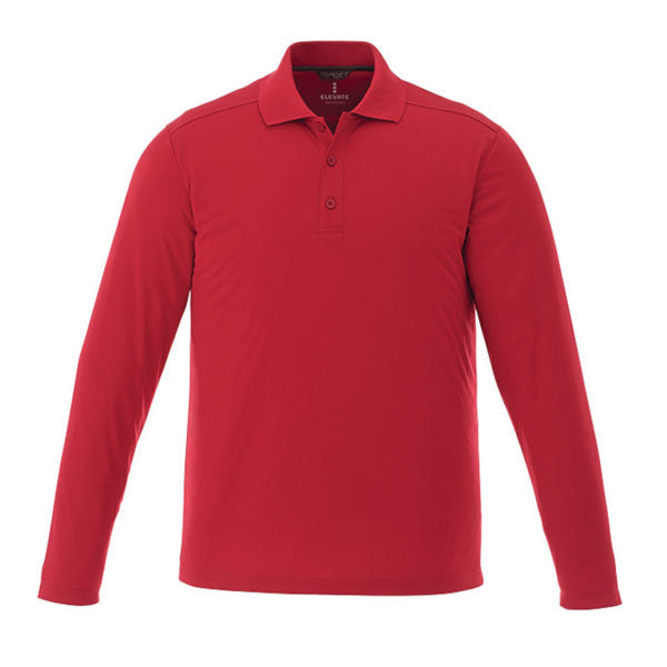 Mori Long Sleeve Polo - Mens