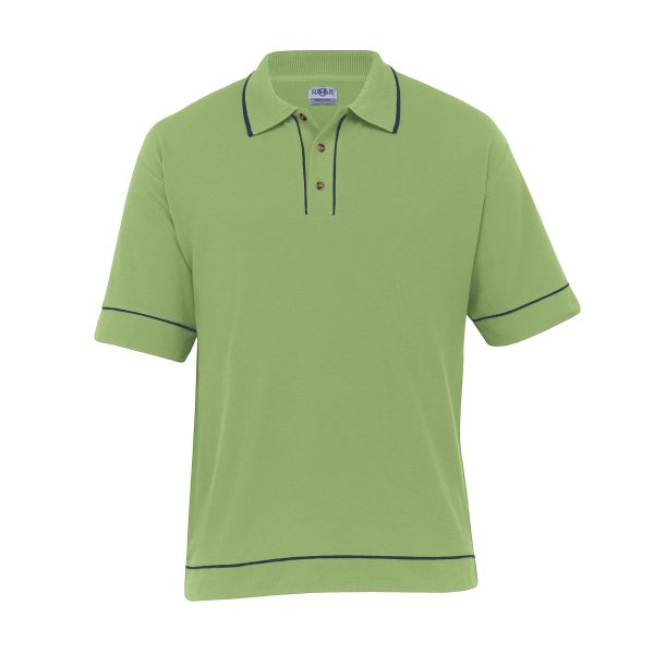 Retro Waffle Polo - Mens