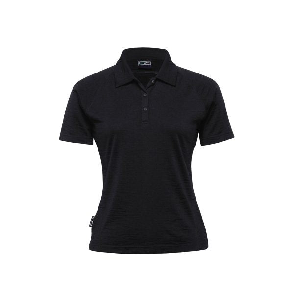 Merino Short Sleeve Polo - Womens