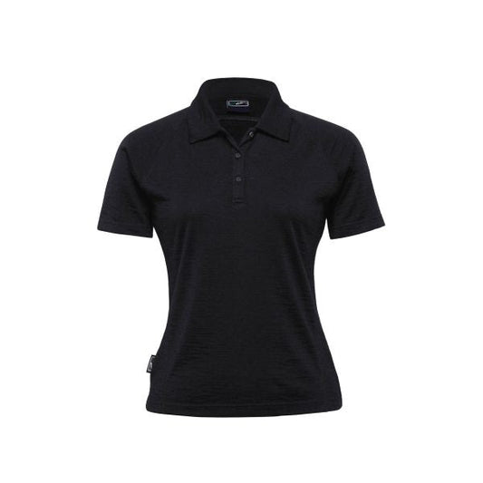 Merino Short Sleeve Polo - Womens