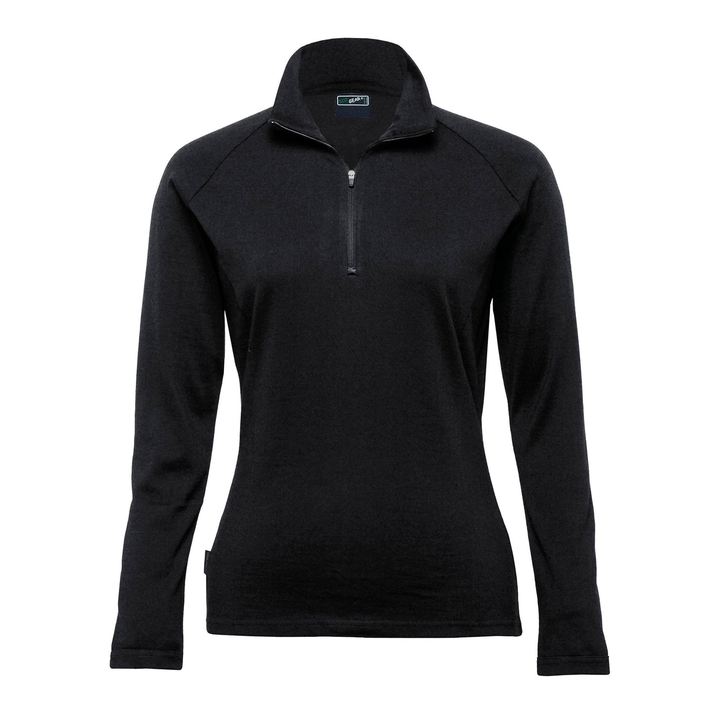 Merino Zip Pullover - Womens