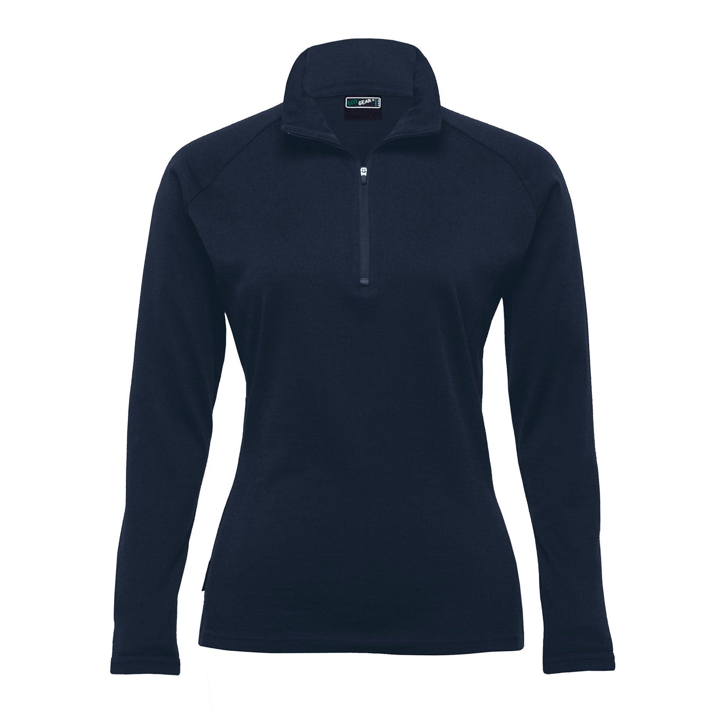 Merino Zip Pullover - Womens